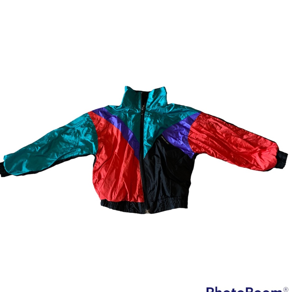 VINTAGE 80s members only kids windbreaker A2